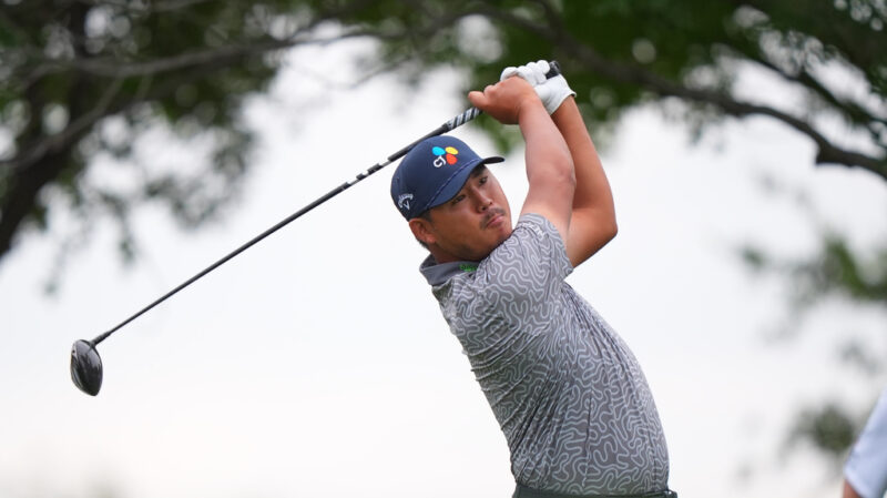Si Woo Kim hangs on to Byron Nelson lead and has Scottie Scheffler and Wyndham Clark chasing